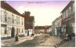 Beznice - Blatensk ulice, hotel Srp (barevn) [1919]
