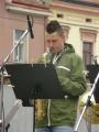 David Skora v dechovm sextetu hraje na altsaxofon