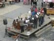 pohled na inkujc kovsk orchestr z balkonu budovy Mstskho adu (v 2. pate)