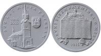 stbrn pamtn medaile - vydan u pleitosti 800 let msta Pbram